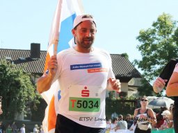 5 km Teamlauf Ziel