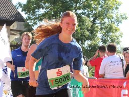 5 km Teamlauf Ziel