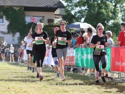 5 km Teamlauf Ziel