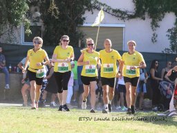 5 km Teamlauf Ziel