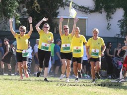 5 km Teamlauf Ziel