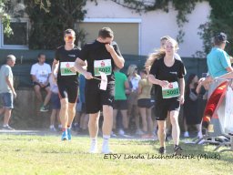 5 km Teamlauf Ziel