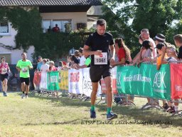 5 km Lauf Ziel