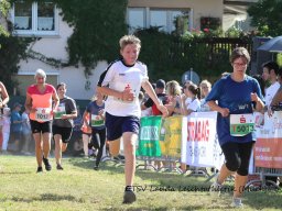 5 km Lauf Ziel