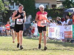 5 km Lauf Ziel