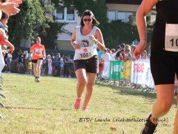 5 km Lauf Ziel