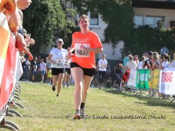 5 km Lauf Ziel