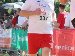 5 km Lauf Ziel