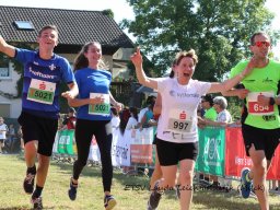 5 km Lauf Ziel