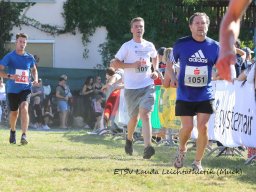 5 km Lauf Ziel